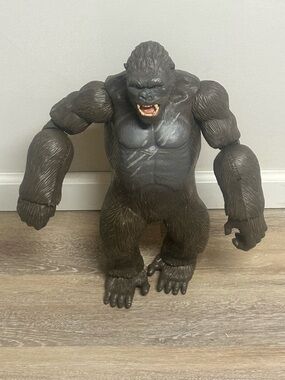 King Kong Skull Island Large Giant Posable Action Figure Toy 2016 Lanard 18"
